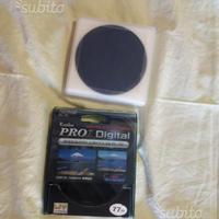 Filtri fotografici 77mm polarizzatore +ND