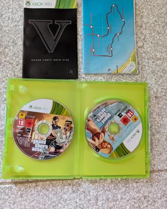 GTA V Grand Theft Auto Five - Xbox 360