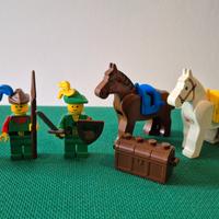 Lego Lotto Castle Forestman Armi Cavalli