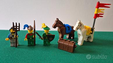 Lego Lotto Castle Forestman Armi Cavalli