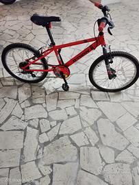 bicicletta bambino Btwin Eagle Road 20” rossa
