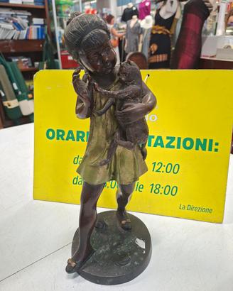 Statua in bronzo 