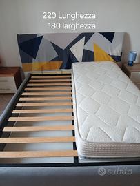 Letto con contenitore