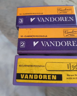 Ance vandoren per clarinetto piccolo lab