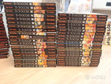 3x3 Occhi – Volumi 1-40 – Serie Completa