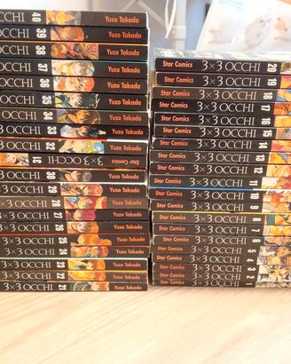 3x3 Occhi – Volumi 1-40 – Serie Completa