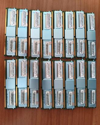 Lotto 16 RAM Server 32GB (16x2GB) DDR2 FBDIMM Micr