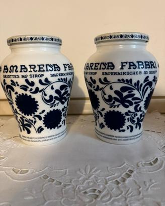 Coppia vasi amarena fabbri