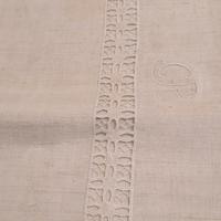 Teli Lenzuola canapa cotone lino RICAMATI A MANO 