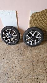 Cerchi originali Fiat 500x da 17 pollici