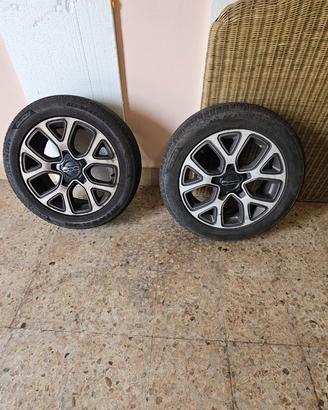 Cerchi originali Fiat 500x da 17 pollici