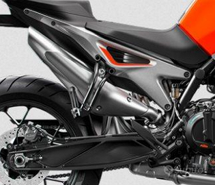 TERMINALE SCARICO ORIGINALE DUKE 790/890 KTM