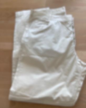 Pantaloni beige  in cotone uomo