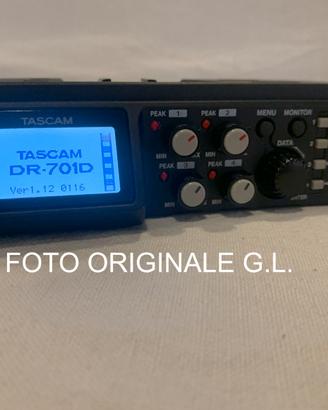 REGISTRATORE MULTITRACCIA TASCAM DR701D