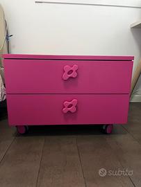 Cassettiera comodino h42 x60x60