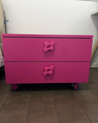 Cassettiera comodino h42 x60x60