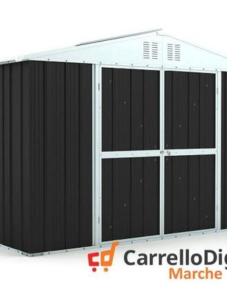Box giardino lamiera zincata 327x155 nero