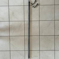 Bastone per tende in ferro battuto allungabile