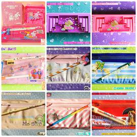 VINTAGE 1980 Portapenne Astucci Collezione NUOVI