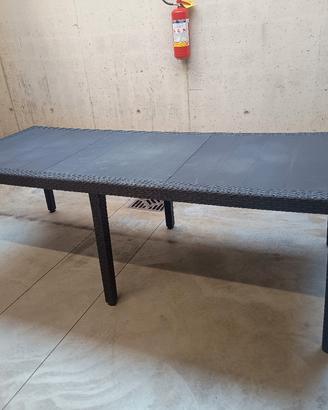 Tavolo da giardino con 6 sedie