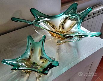 Murano anni 60 centrotavola + svuotatasche