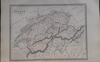 Carta geografica antica 