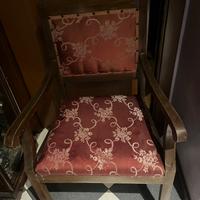 Sedia epoca LA COMODA , civilta contadina .