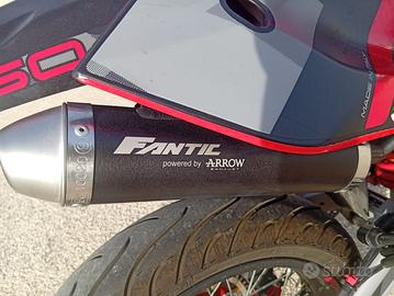scarico completo fantic x arrow