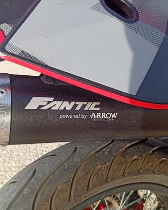 scarico completo fantic x arrow