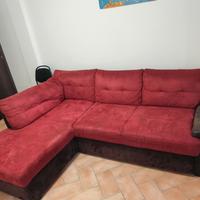 divano letto con cassettone