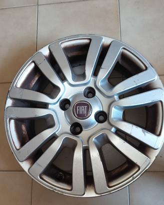 4 cerchi in lega Fiat 15 6j x 15" H2 Grande Punto 