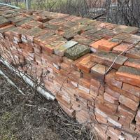 Mattoni pieni antichi in laterizio| varie quantità