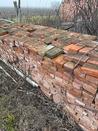 Mattoni pieni antichi in laterizio| varie quantità