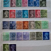 Lotto circa 100 francobolli mondiali volti