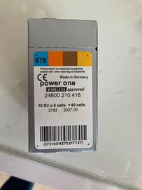 Batterie per apparecchi acustici Power One P675