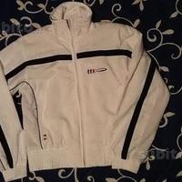 Tuta donna TTK taglia 42 bianca/particolari neri