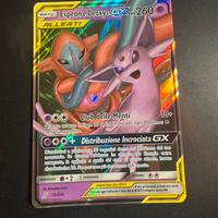 Carta pokemon espeon e deoxys gx