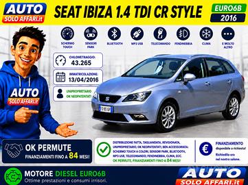 Seat Ibiza ST 1.4 TDI CR STYLE 43.000KM!! EURO6B 9
