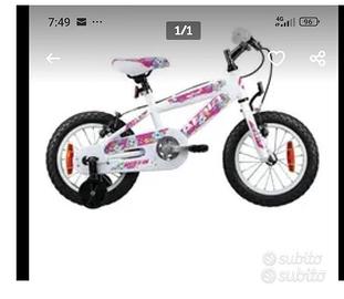 bicicletta bambina 14