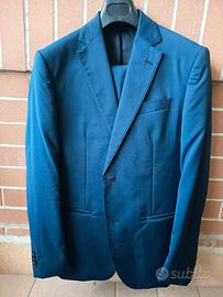 abito Enrico Coveri blu elettrico uomo 50