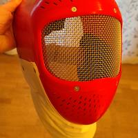 Maschera scherma Nasycon usata una volta