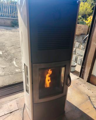 stufa a pellet termorossi 9,5 kw
