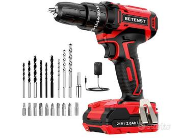 Avvitatore a Batteria 21V, Trapano Avvitatore