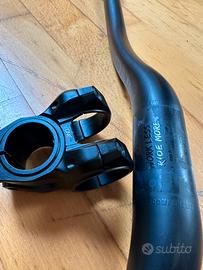 kit Manubrio One Up Caron Stem Manopole