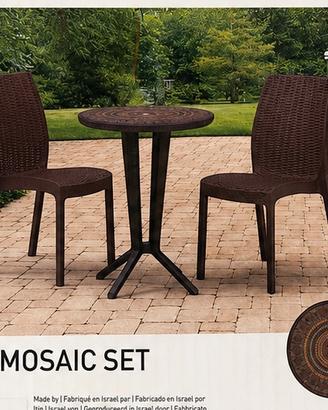 Set da Giardino Keter Bistro Mosaic Set