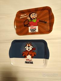 2 vassoi Kelloggs vintage 