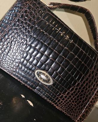 Borsetta vintage in vera pelle