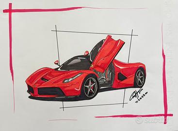 Disegno La Ferrari