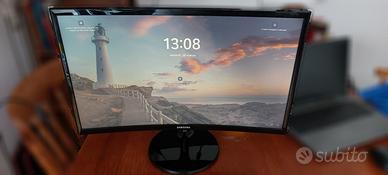 Monitor Samsung C24F390 Curvo FHD 24 pollici