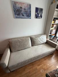 Divano letto Grande in tessuto 